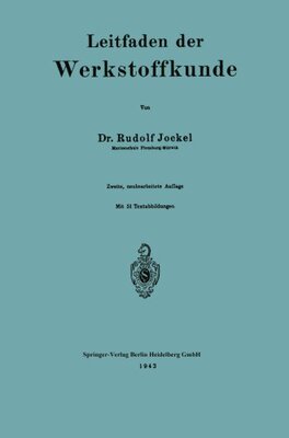 【预订】Leitfaden Der Werkstoffkunde