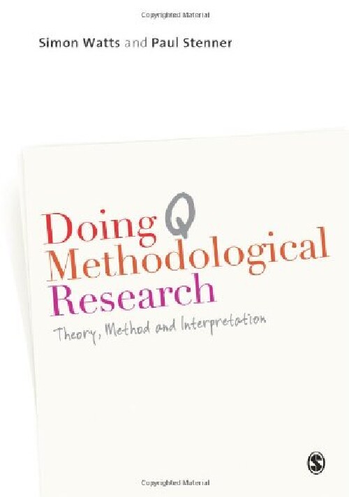 【预订】Doing Q Methodological Research