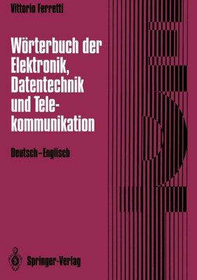 【预订】Worterbuch Der Elektronik, Datentech...