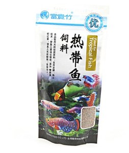 台湾富贵竹鱼粮 鱼食 鱼虾饲料 热带鱼饲料 鱼粮 台湾富贵竹 80G