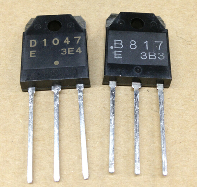 2SD1047 2SB817 D1047 B817 TO-3P 大功率音频对管  全新原装