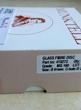 81mm MG160玻璃纤维滤膜,瑞典Munktell原装,安德森采样器专用促销