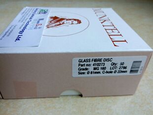 81mm MG160玻璃纤维滤膜,瑞典Munktell原装,安德森采样器专用促销