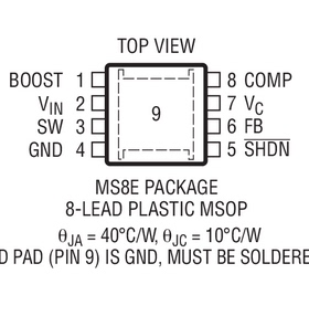 进口原装  LT1936HMS8E LTBWB LT1936 MSOP 现货可直拍