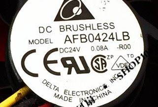 台达 4015 AFB0424LB 24V 0.08 变频风扇 带原装插头