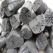 无烟烧烤炭 原木炭 纯天然果木炭环保炭10斤 荔枝果木炭 烧烤碳