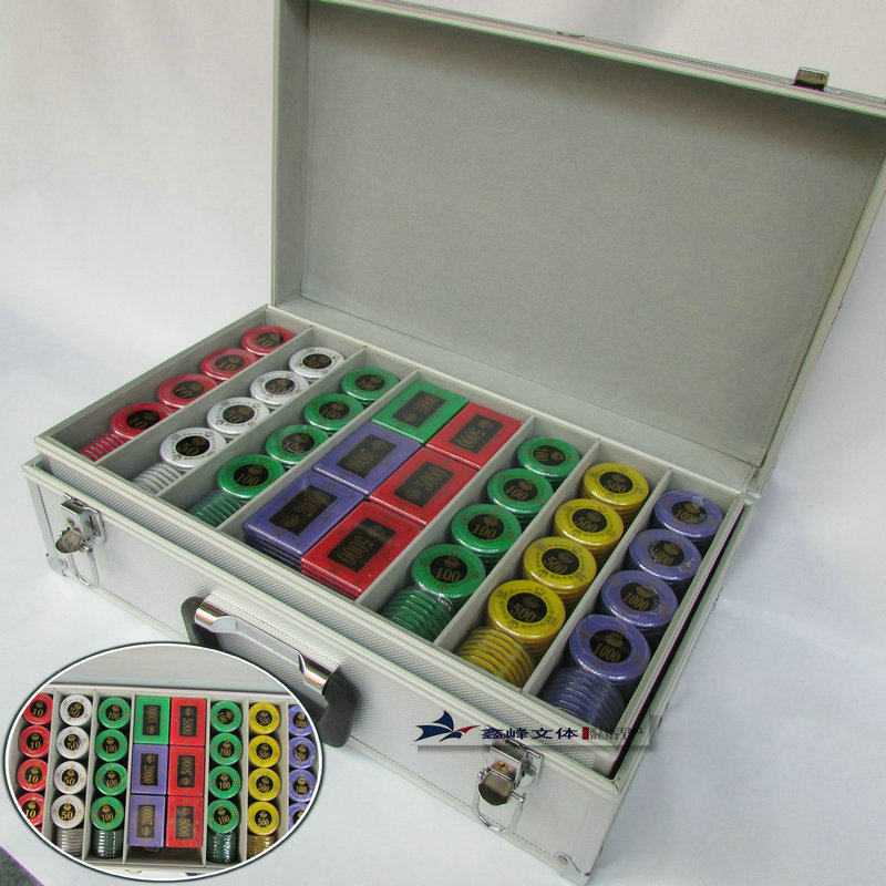 澳门防伪水晶筹码套装 百家乐专筹码币德州扑克专业芯片娱乐道具