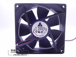 12V 9025 0.6A 9cm AFB0912VH 原装 机箱电源大风量散热风扇 台达