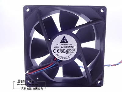 原装台达 9025 12V 0.6A 9cm 机箱电源大风量散热风扇 AFB0912VH