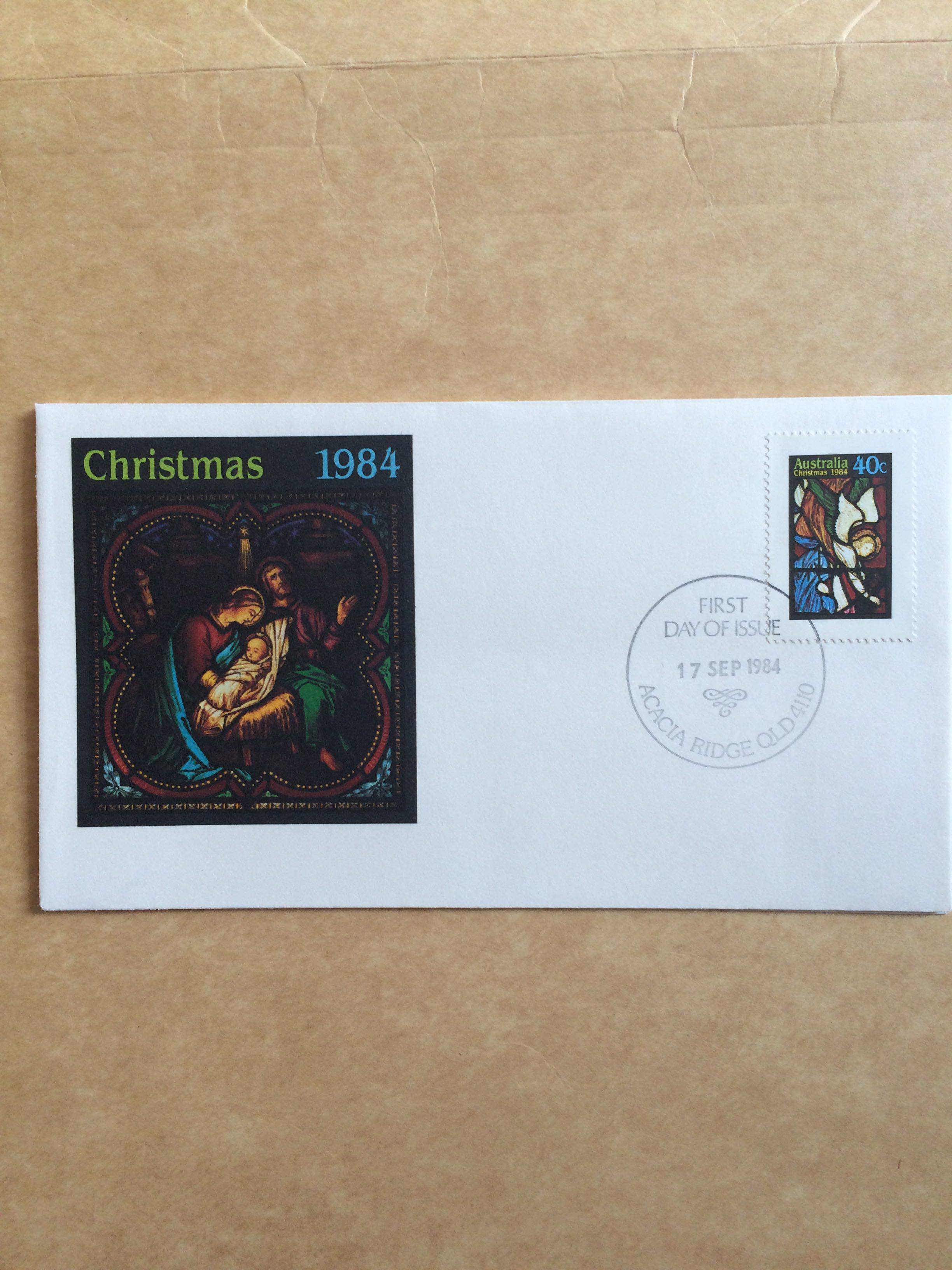 Australia 1984 Christmas stamp First Day Coversin the Festive supplies/Gift , Cultural and creative products , Cultural and creative stamp album/Publications/Badge  category - from Buy2taobao.com to provide professional Taobao agent buy service