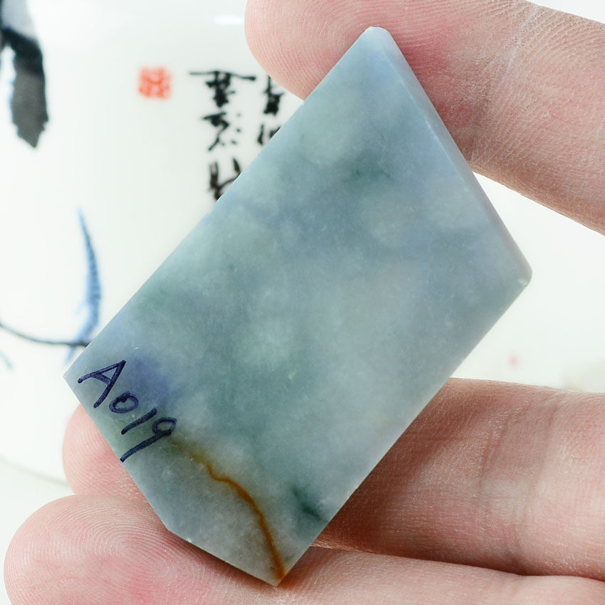 翡翠天然a货毛料紫罗兰玉石