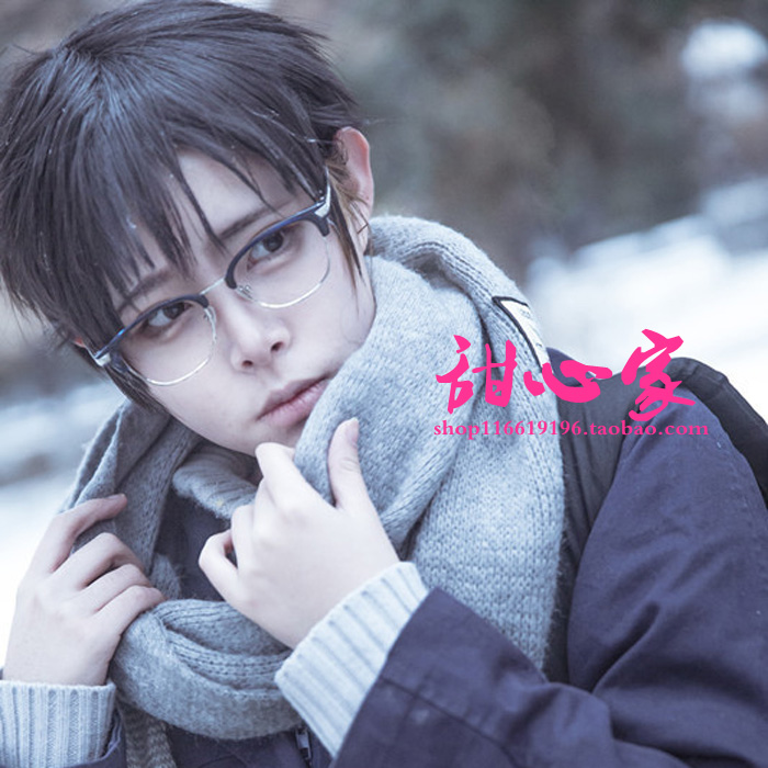 {甜心家}冰上的尤里 YURI!on ICE cos假发胜生勇利cosplay假发