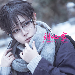 {甜心家}冰上的尤里 YURI!on ICE cos 假发 胜生勇利cosplay假发