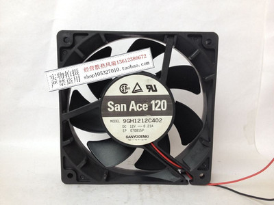 原装SANYO 12025 12V 0.21A 12CM12厘米机箱电源风扇 9GH1212C402