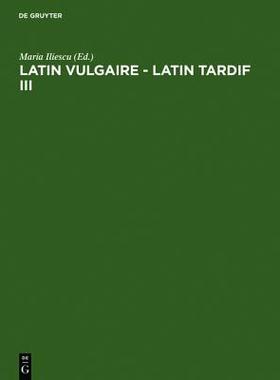 【预售】Latin Vulgaire - Latin Tardif III