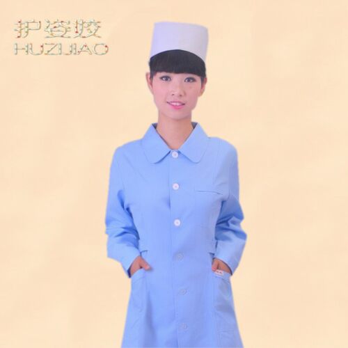 护姿佳新款包邮护士服长袖冬装对襟圆领icu口腔药房工作服HSD-019