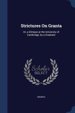 【预售】Strictures on Granta: Or, a Glimpse ...