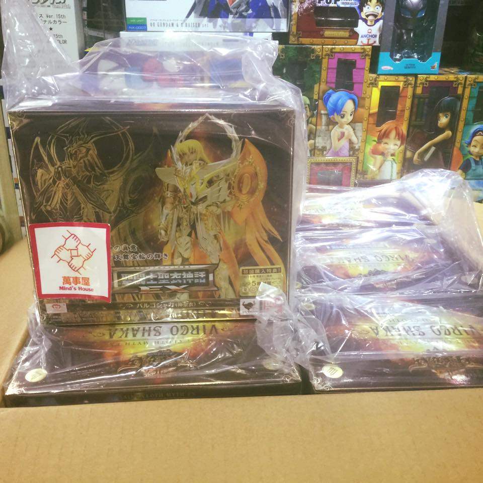 【日版现货】万代 圣衣神话EX 黄金魂 神 处女座 沙加