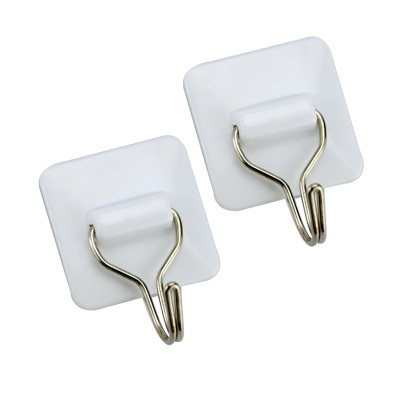 振兴强力粘贴式挂钩 无痕粘钩 衣服挂钩挂壁 挂包钩挂衣架2个装