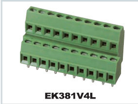 台湾町洋 PCB 螺钉线框直焊式接线端子EK381V4L