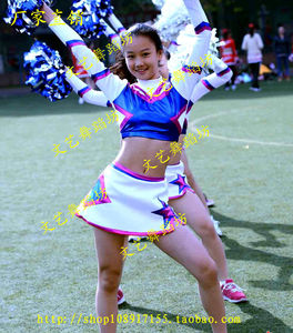 啦啦操比赛服装竞技健美操大众操学生啦啦操演出服舞蹈服啦啦队服