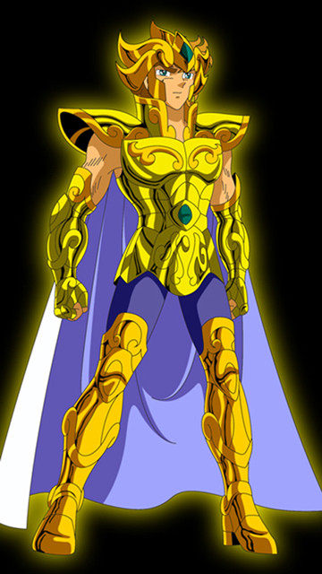 [精准印花]圣斗士星矢动漫十字绣*狮子座黄金圣斗士艾欧利亚*包邮