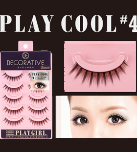 买一送一日本小恶魔鈴木DECORATIVE PLAY COOL 4# 假睫毛一对出售