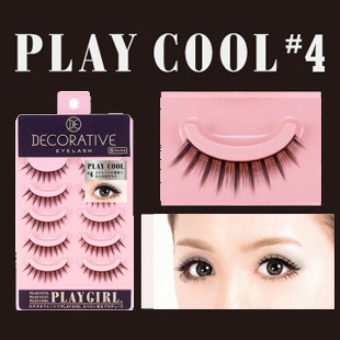 买一送一日本小恶魔鈴木DECORATIVE PLAY COOL 4# 假睫毛一对出售