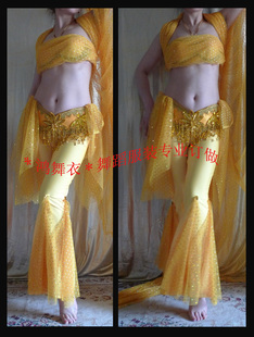 舞台演出服装 鸿舞衣印度舞服装 演出服舞蹈服装