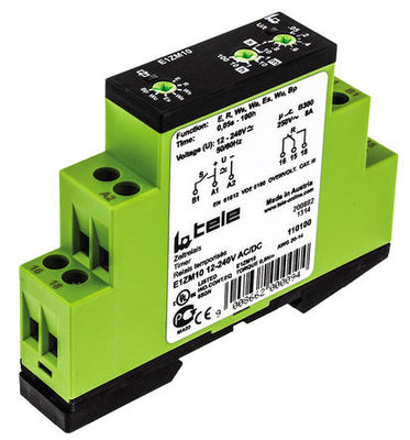 TELE泰勒时间继电器E1ZM10 12-240V AC/DC全新原装OM1正品