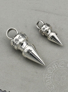 欧美饰品纯银十字架挂件吊坠项链