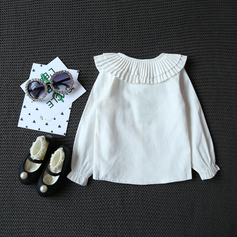 Chemise fille à manche longue - Ref 2085901 Image 4