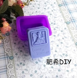 手工皂 母乳皂 硅胶模具 长裙天使 DIY 巧克力布丁模 韩国皂模