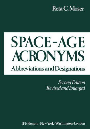 【预售】Space-Age Acronyms: Abbreviations and Designations