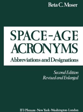【预售】Space-Age Acronyms: Abbreviations and Designations