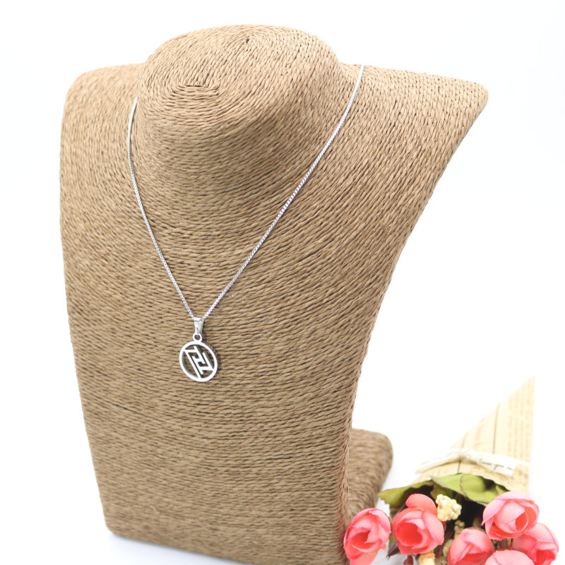 LH7小鹿同款logo项链女甜美日韩风重启标志韩版链子锁骨链夏搭配|msdalam kategori Aksesori/Barang Kemas Fesyen, kalung - dari Buy2taobao.com untuk memberikan perkhidmatan ejen Taobao profesional membeli