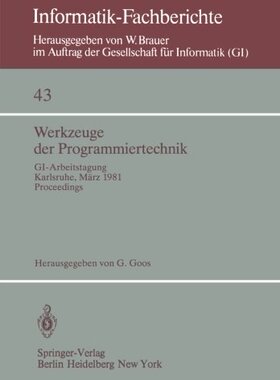 【预订】Werkzeuge Der Programmiertechnik: GI...