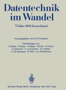 【预订】Datentechnik Im Wandel: 75 Jahre IBM...