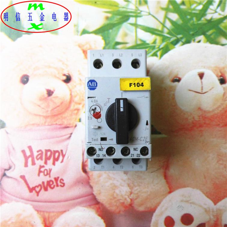 AB 140M-C2E/D8E-B40 A B 电流2.5-4.0A马达电机保护断路器