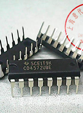 CD4572UBE  TI   DIP-16〖正品原装〗赛格市场G332室实体店 现货