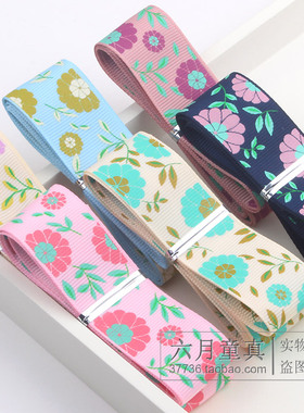 自制蝴蝶结缎带手工diy发饰材料