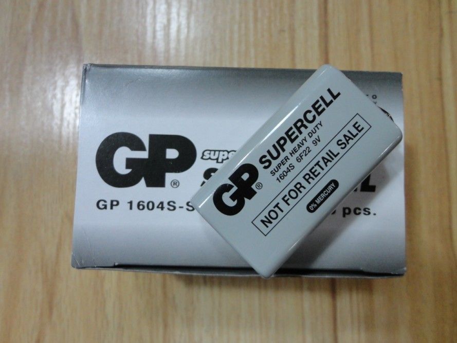 GP超霸9V电池 话筒电池 万用表 数字万用表 咪电池 此价格1粒价格