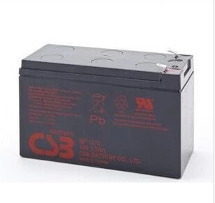 CSB蓄电池 12V7.2AH GP1272 F2 12V7AH 电瓶UPS电池LC-RA127R2T1