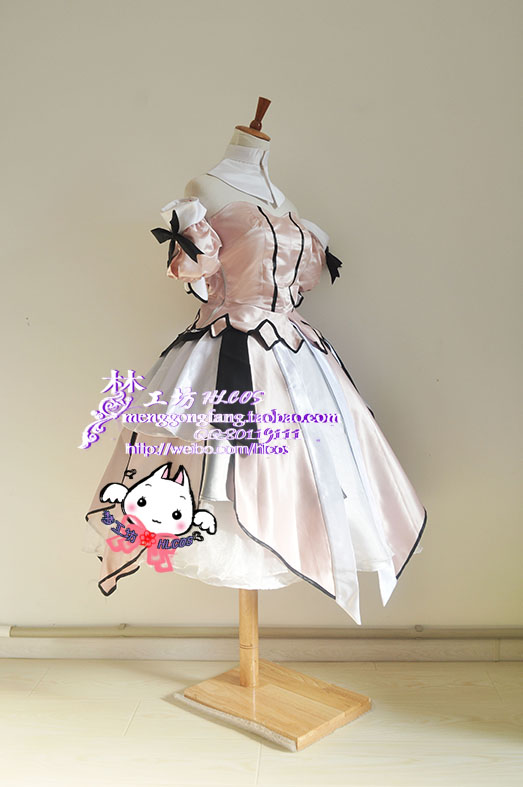 〖梦工坊cos〗fate/unlimted codes 白saber 礼服 cosplay