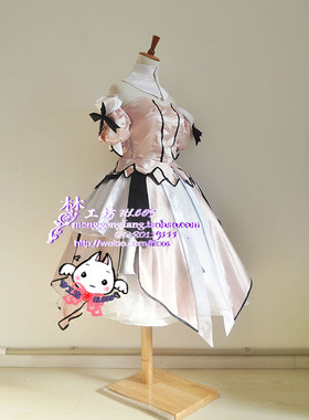 〖梦工坊cos〗fate/unlimted codes 白saber 礼服 cosplay