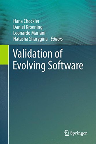 【预订】Validation of Evolving Software