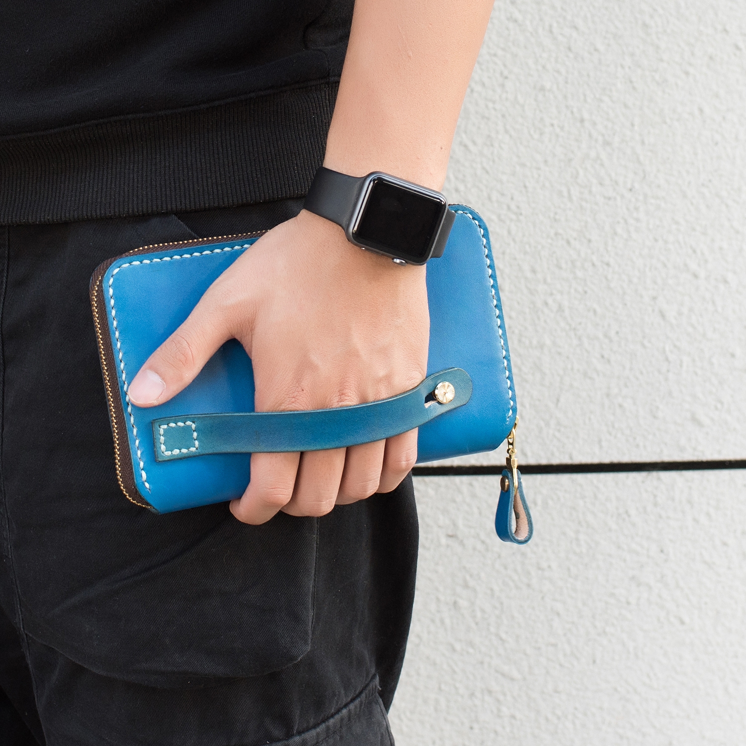 多功能拉链商务长款钱包