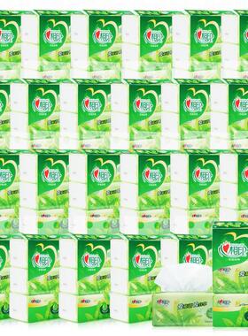 心相印3层抽纸DT3200茶语抽纸整箱456张纸巾面巾纸 72包