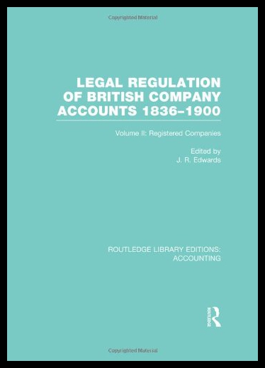 【预售】Legal Regulation of British Company Accounts 1836