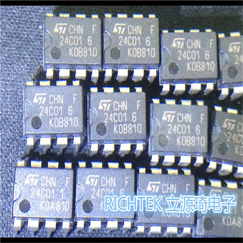 ST24C01FB6 ST24C01B6 ST24C01 24C01 6 DIP8全新原装可直拍出样